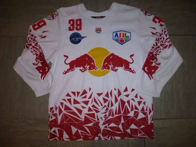 Red bull hockey jersey sales